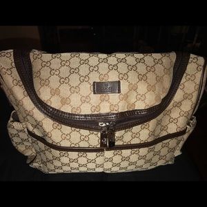 Gucci diaper bag